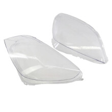 2 Par de Cubiertas de Lente de Faro Delantero de Coche, Pantalla de LáMpara, Carcasa de Luz Delantera para Astra H 2004 2005 2006 2007 2008 2009