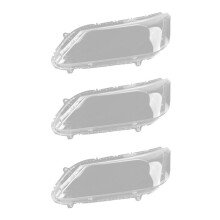 3X Izquierda para 2013-2016 - Accord Cubierta de la Lente del Faro del AutomóVil Cubierta de la Luz del AutomóVil de la Cubierta de la LáMpara de