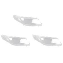 3X para City 2009-2014 Derecha Cubierta de Faro de Coche Lámpara de Luz de Cabeza Transparente Pantalla de Cristal