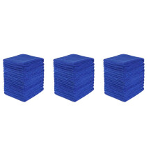 Toalla de Microfibra Absorbente de 300 Uds., Cuidado del Coche, Hogar, Cocina, Lavado, PañO de Lavado Limpio, Toalla Azul