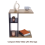 C-Shaped Sofa Side Table with Shelves Living Room 8