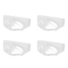 4X para  Pajero Sport 2013-2015 Carcasa de Faro Izquierdo Pantalla de Lámpara Cubierta de Lente Transparente, Cubierta de Faro