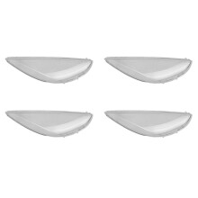 4X Carcasa de Faro Derecho de Coche, Pantalla de LáMpara, Cubierta Transparente, Cubierta de Lente de Faro de Cristal para 2 2007-2012