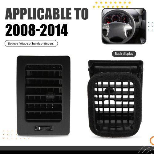 Främre Central Instrumentpanel Vänster Höger Luftventil för  Hilux 2008-2014 Luftkonditioneringsventil