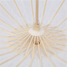 30 Piezas Sombrilla de Papel Paraguas de Boda Favor de Fiesta Paraguas de Bambú de 60 cm para Centros de Mesa de Despedida de Soltera Accesorios para