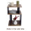 Elegant Oak Black 2-Tier Side Table Coffee Table 2