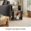 Elegant Oak Black 2-Tier Side Table Coffee Table 6