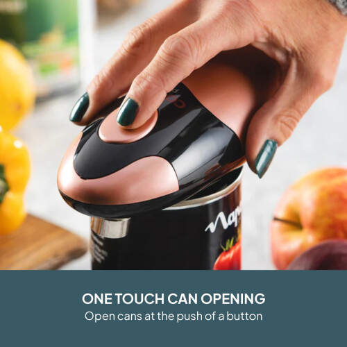 Cooks Professional Cooks Professional Automatic Can Opener | Black / Copper 2