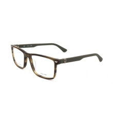 Óculos de Grau - POLICE EYEWEAR - VPLF74 - Acetato - Verde listrado fosco - 54/17/145