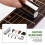 Gitara Slide Tone Bar dla Dobro, Gitara Lap, Gitara Hawajska, Gitara Elektryczna z Celuloidem + Kciukiem i Kostkami Plektrony 10