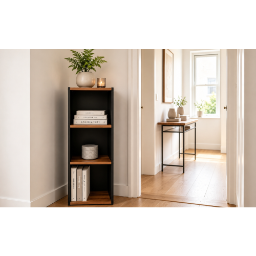 3-Cube Wooden Bookcase Storage Display Shelves 1
