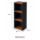 3-Cube Wooden Bookcase Storage Display Shelves 9
