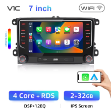 Junsun Autoradio, Android 13, 6GB RAM, 128GB Speicher, 1024*600 IPS Touchscreen, kabelloses CarPlay und Android Auto