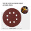 S SATC Sanding Discs 80 Grit 110Pcs Orbital Sander Discs 125mm Hook and Loop Rou 4