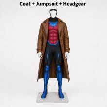 (150)Uncanny Xmen Gambit Cosplay Outfit For Anime Conventions Costumes Halloween