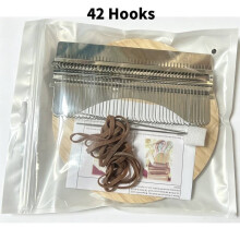 (42 Needle) Needles Stainless Steel Diy Knitting Tool For Home Crafting Clothes Repairs