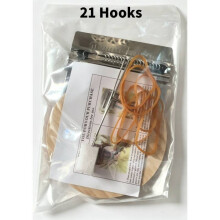 (21 Needle) Needles Stainless Steel Diy Knitting Tool For Home Crafting Clothes Repairs