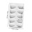 (29.7x17.1cm)Silicone Baking Mold With Multiple Cells For Kitchen Fruit Gelatin Mousse And 1