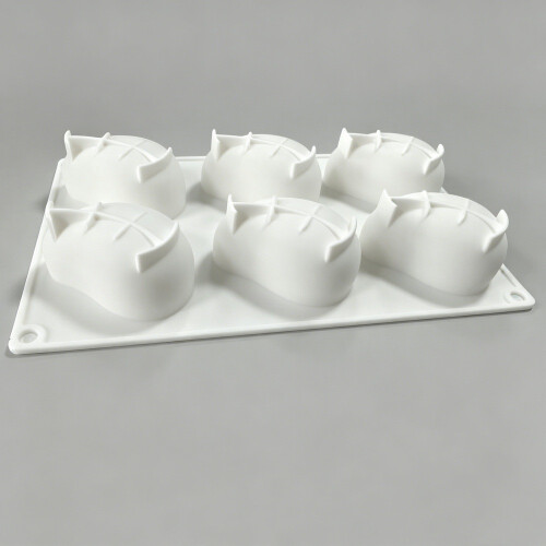 (28x17cm)Silicone Baking Mold With Multiple Cells For Kitchen Fruit Gelatin Mousse And