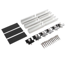 36pcs Solar Panel Bracket Aluminum PV Rail Fastening Module Trapezoidal Roof Mount Solar Rail End