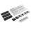 36pcs Solar Panel Bracket Aluminum PV Rail Fastening Module Trapezoidal Roof Mount Solar Rail End 1
