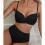 Women'S 2 Piece Bikini Set Spaghetti Strap High Cut Push  Underwire Swimsuit Black S 3