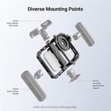 Universal Phone Cage Video Rig Stabilizer with 17mm to 37mm & 67mm Lens Filter Adapter for Android