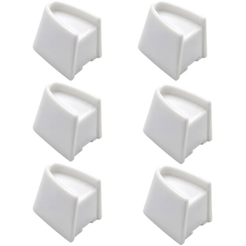 6PCS Dimmer  Knob Replacement,Plastic Wall Fan Control Slider Knobs,for Lutron Skylark Fan Speed & Light Control