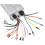 48V 52V 60V 72V 84V 5000W 80A E-Bicycle Controller Brushless Motor Tricycle Controller for E-Scooter Motorcycle 8