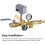 40-60PSI 110V-230V Water Pump Pressure Control  Adjustable Double Spring Pole 1