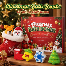 These 6 Christmas Explosion Bath Salts Offer A More Thorough Soak, A Rich and Varied Sizzling Sound, Delightful Scent
