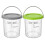 2PCS Ice Cream Pints Cups for  NC501 Series Replacement Freezer Containers Storage Jars with Lids with Handle C 1