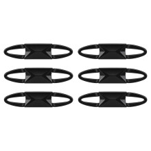 6 Szt. Nakładek Blokujących Światło do Okularów dla Meta Vanguard , Osłony Blokujące Światło LED, Akcesoria Ochronne