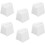 6PCS Dimmer  Knob Replacement,Plastic Wall Fan Control Slider Knobs,for Lutron Skylark Fan Speed & Light Control 2