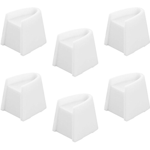 6PCS Dimmer  Knob Replacement,Plastic Wall Fan Control Slider Knobs,for Lutron Skylark Fan Speed & Light Control 1