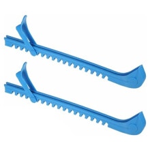 1 Set Verstellbare Kufenschoner für Eiskunstlaufschuhe (Geeignet für Hockey- und Eiskunstlaufschuhe, für Erwachsene und Kinder) Blau