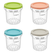 Lot de 4 Pots à Glace de 710 Ml (24 Oz) pour Sorbetières pour NC501 et NC500 (Série Deluxe)