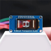 Módulo de Pantalla OLED Transparente de 0,96 Pulgadas, Pantalla SSD1312 de 128x64, Interfaz SPI I2C para  para Raspberry Pi ESP32 STM32