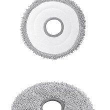 Lot de 12 Lingettes de Nettoyage pour Aspirateur Robot pour D20 Ultra, pour Mova V50 Ultra, L60 Ultra FE - Pièces Détachées