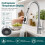Kitchen Sink Faucet Sprayer  Replacement, LED Temperature Sensitive Display Pull Down Pull Out Faucet Nozzle, 1pc 9