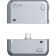 Type-C to -Compatible Wireless Transmitter Receiver 1080P 4K Decode Video Transceiver 50m Wireless Extender, 1PC