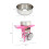 Candy Floss Machine Cart Rosa AlgodÃ³n Candyfloss AzÃºcar Maker Comercial ElÃctrico 4
