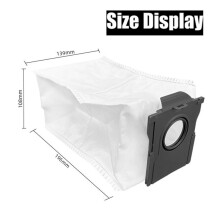 Pour X80 Ultra/X90 Ultra, pour Cecotec pour Conga X100/X100 X-Treme Robot Cleaner : Filtre HEPA, Lingette de Nettoyage, Sac à Poussière (20