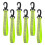 6 Pcs Reflective Strips, Reflective Keychain Reflective Backpack Tags for Backpack Cycling Walking Running 1