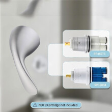 Shower Handle Replacement for Delta RP48717, Compatible for Delta 13/14 Series Single Handle Tub/Shower Faucets B