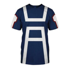 (5XL=US 3XL) My Boku No Hero Academia Tshirt Man Women 3d Print Summer S5xl Sleeve Short