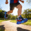 (Blue,26)Lightup Child Running Shoes With Waterproof Material Easy Closure Hookandloop 9