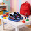 (Blue,29)Lightup Child Running Shoes With Waterproof Material Easy Hookandloop Closure 11