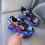 (Red,24)Lightup Child Running Shoes With Waterproof Material Easy Hookandloop Closure 4