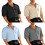 (Gray,S)Trendy Knit Buttonfront Jacket With Polyester Fabric For Casual Wear Men Active 3